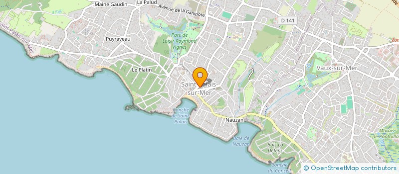 localisation de l'entreprise SAMASA  SAINT-PALAIS-SUR-MER