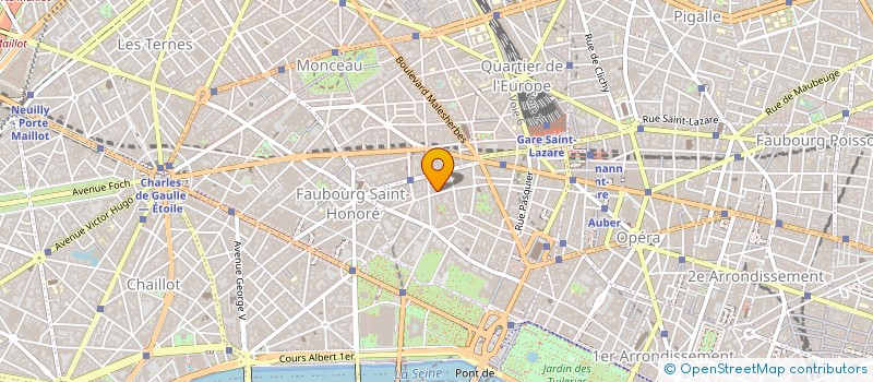 localisation de l'entreprise SAMASA PRESTIGE à PARIS