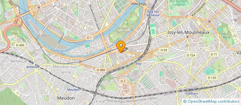 localisation de l'entreprise SAMASMITA YOGA à ISSY-LES-MOULINEAUX