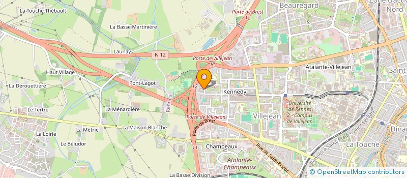 localisation de l'entreprise SAMASOFT à RENNES