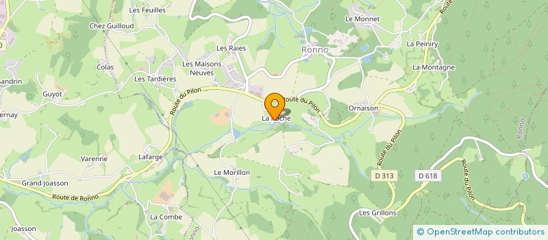 localisation de l'entreprise SAMATA  RONNO