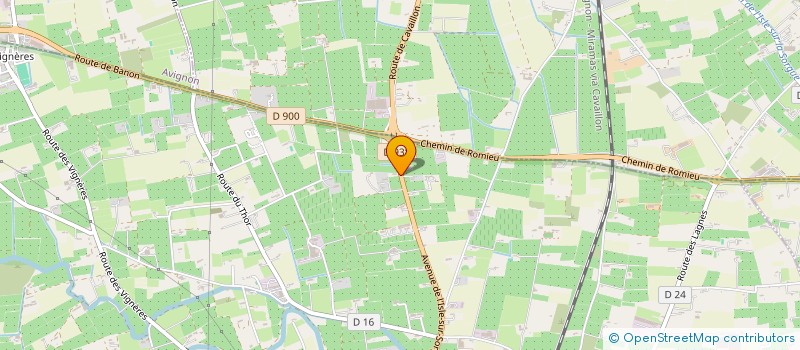 localisation de l'entreprise SAMATANE  CAVAILLON