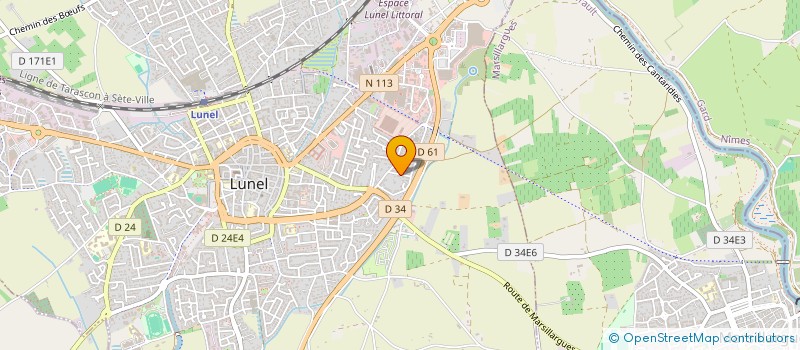 localisation de l'entreprise SAMATHI à LUNEL