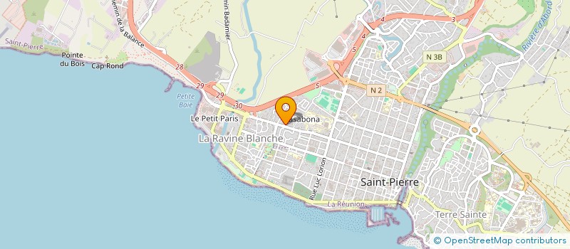 localisation de l'entreprise SAMATVA  SAINT-PIERRE
