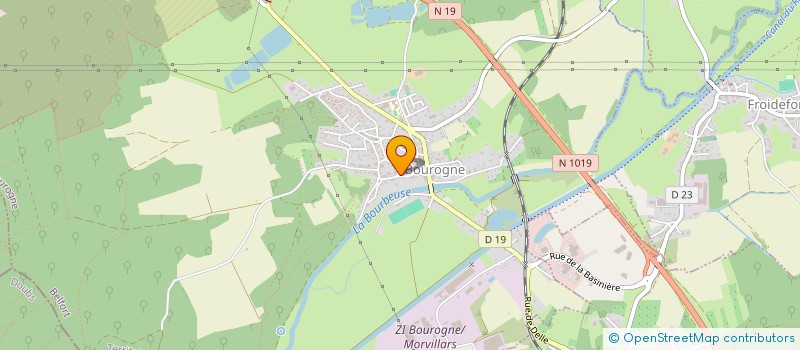 localisation de l'entreprise SAMAULI à BOUROGNE
