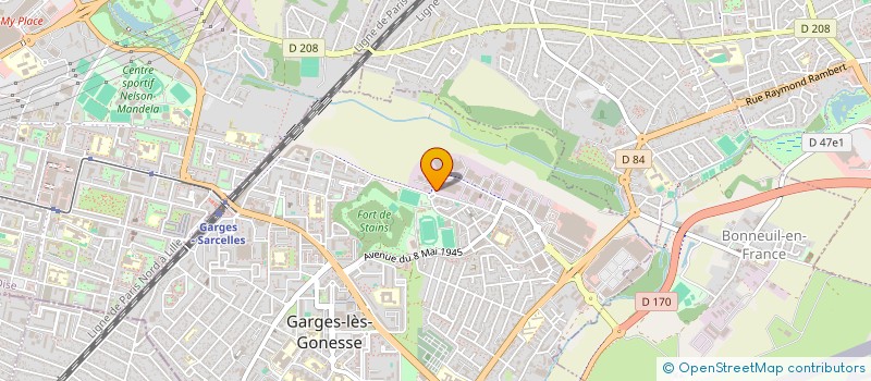 localisation de l'entreprise SAMAVIA GROUP  GARGES-LES-GONESSE