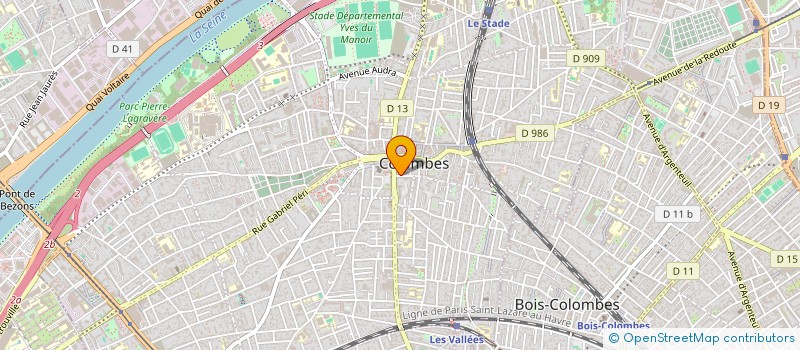 localisation de l'entreprise SAMAWAR à COLOMBES