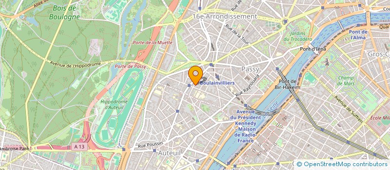 localisation de l'entreprise SAMAX  PARIS