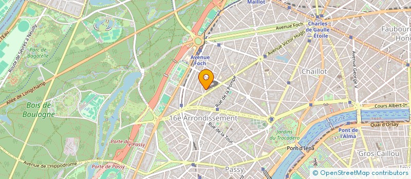 localisation de l'entreprise SAMAX  PARIS