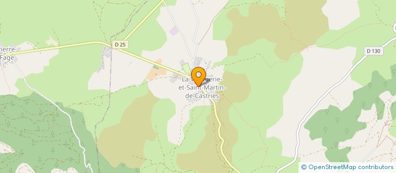 localisation de l'entreprise SAMAYA à LA VACQUERIE-ET-SAINT-MARTIN-DE-CASTRIES