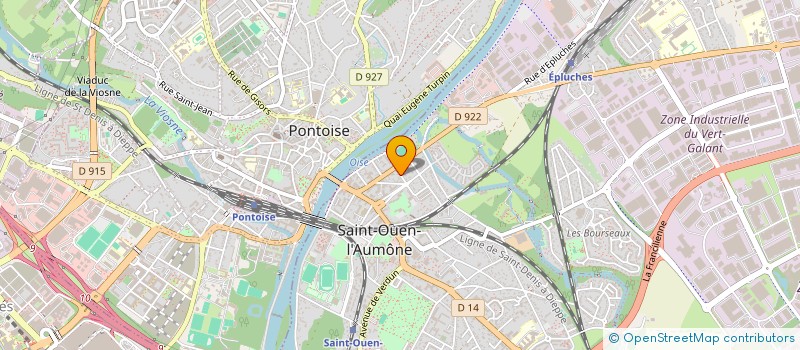 localisation de l'entreprise SAMAYA  SAINT-OUEN-L'AUMONE