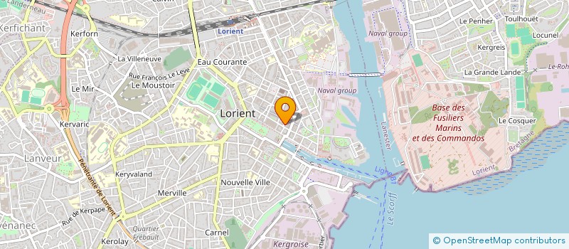 localisation de l'entreprise SAMAYA CARLIER à LORIENT
