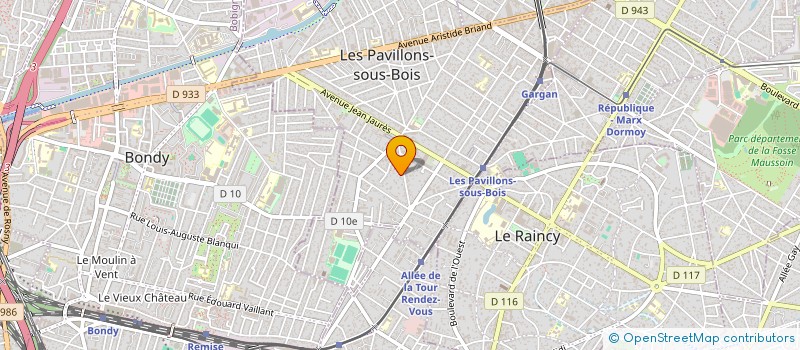 localisation de l'entreprise SAMAYAWI à LES PAVILLONS-SOUS-BOIS