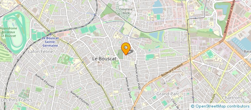 localisation de l'entreprise SAMAZ  LE BOUSCAT