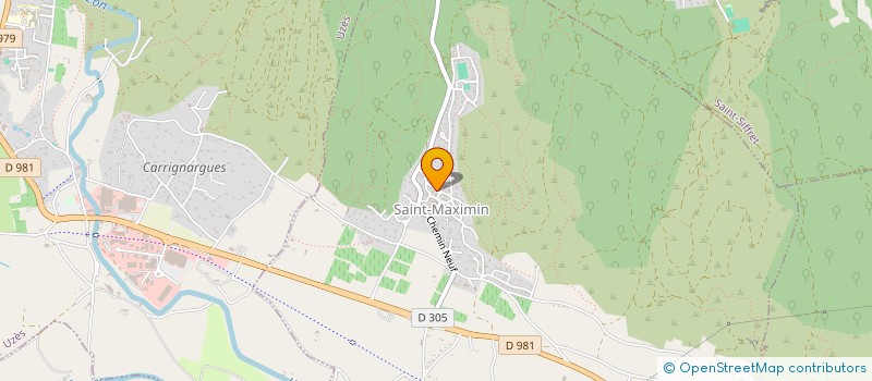 localisation de l'entreprise SAMAZ  SAINT-MAXIMIN