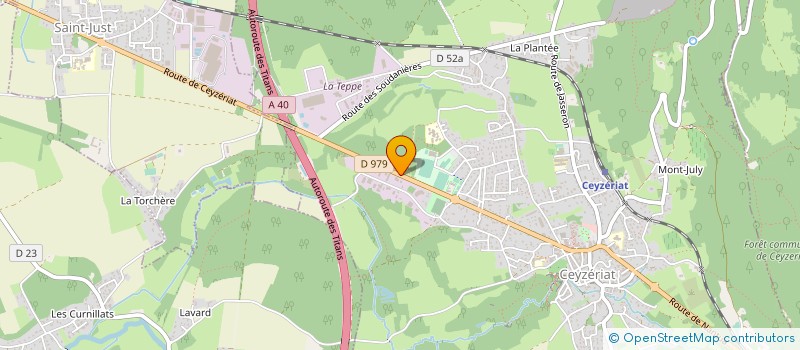 localisation de l'entreprise SAMBA  JASSERON