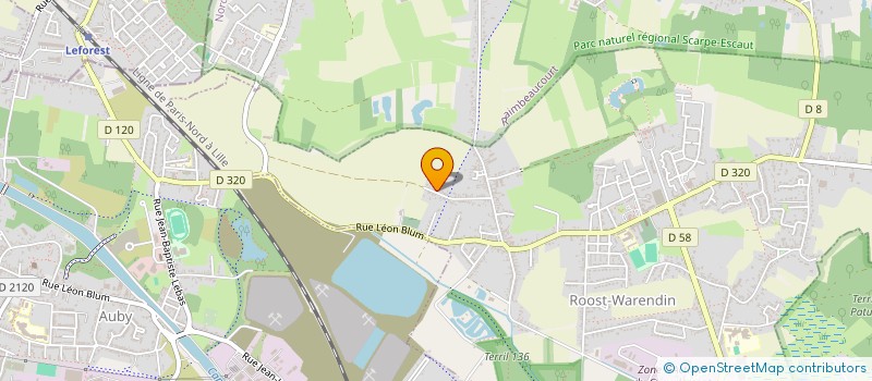 localisation de l'entreprise SAMBA  ROOST-WARENDIN