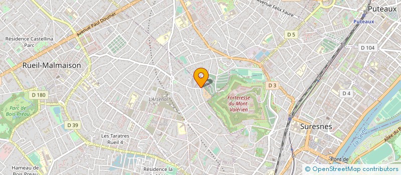 localisation de l'entreprise SAMBA à RUEIL-MALMAISON