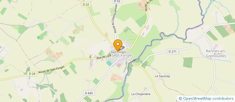 localisation de l'entreprise SAMBA à CEAUCE