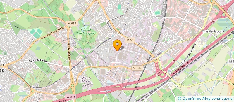 localisation de l'entreprise SAMBA à MONTPELLIER