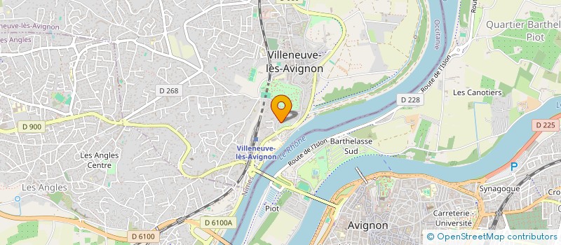 localisation de l'entreprise SAMBA  VILLENEUVE-LES-AVIGNON
