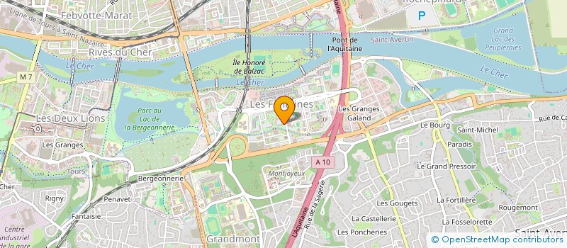 localisation de l'entreprise SAMBA'A - ASSOCIATION DES GABONAIS DE TOURS à TOURS
