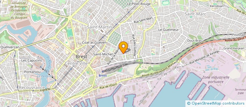 localisation de l'entreprise SAMBA KIZOMBA à BREST