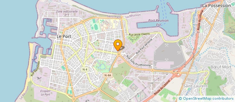 localisation de l'entreprise SAMBA METISS' à LE PORT