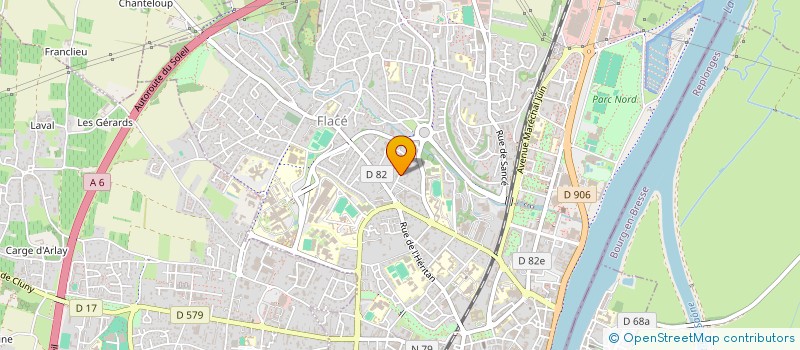 localisation de l'entreprise SAMBA22 à MACON