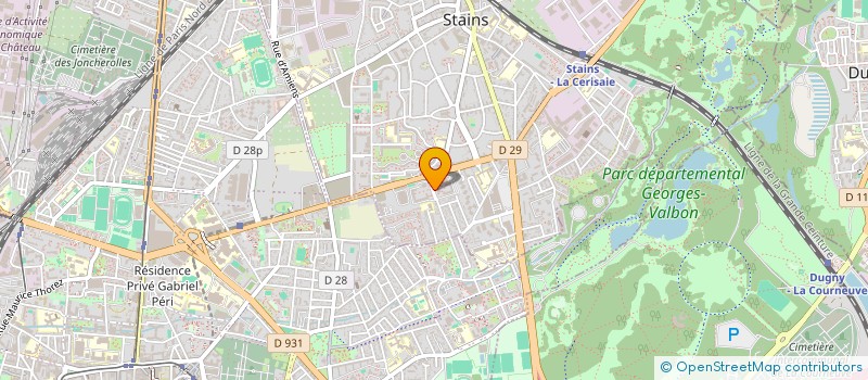 localisation de l'entreprise SAMBAKHESS à STAINS