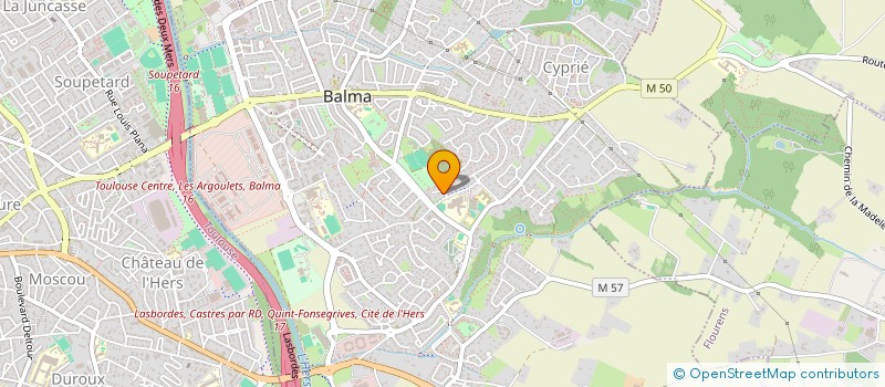 localisation de l'entreprise SAMBAPATI  BALMA