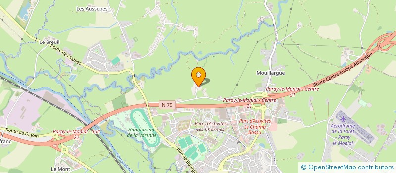 localisation de l'entreprise SAMBAT  PARAY-LE-MONIAL