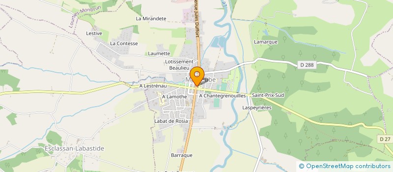 localisation de l'entreprise SAMBEAT  MASSEUBE