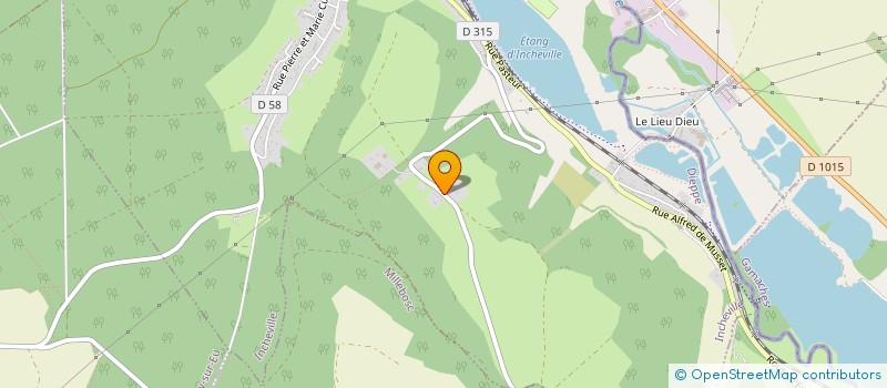 localisation de l'entreprise SAMBETOM  INCHEVILLE