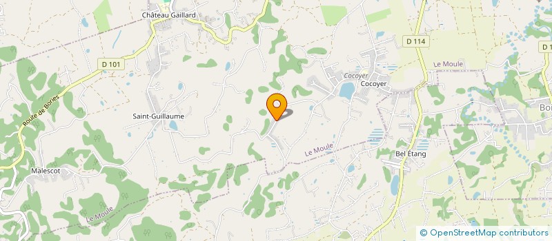 localisation de l'entreprise SAMBIN RENOV BAT  LE MOULE