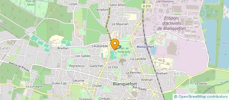localisation de l'entreprise SAMBO à BLANQUEFORT