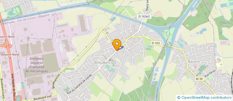 localisation de l'entreprise SAMBO BILLY-BERCLAU  MEURCHIN