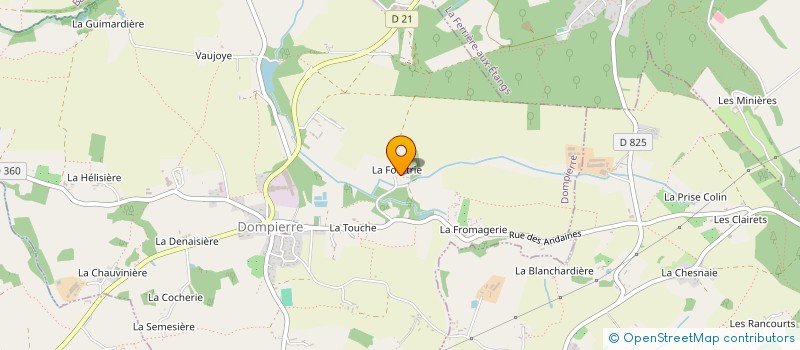localisation de l'entreprise SAMBO COMBAT DEFENSE à SAINT-BRICE-EN-PASSAIS