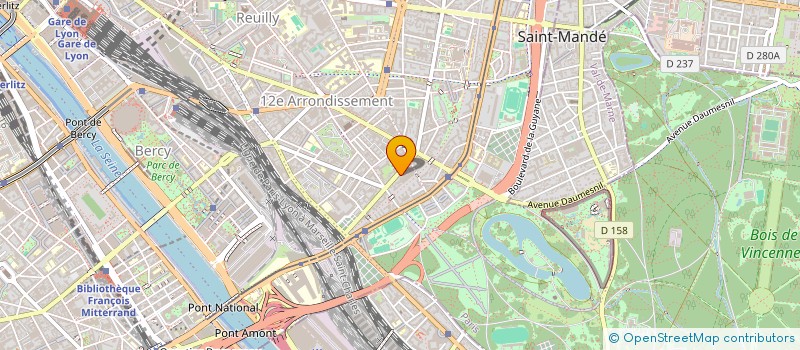 localisation de l'entreprise SAMBO DECO à PARIS