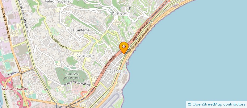 localisation de l'entreprise SAMBO EXPERT à NICE