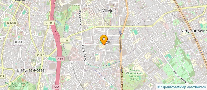 localisation de l'entreprise SAMBO FIGHTER à VILLEJUIF