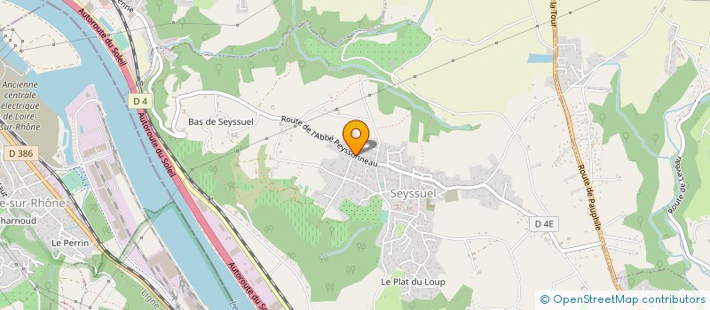 localisation de l'entreprise SAMBO-IMMO  SEYSSUEL