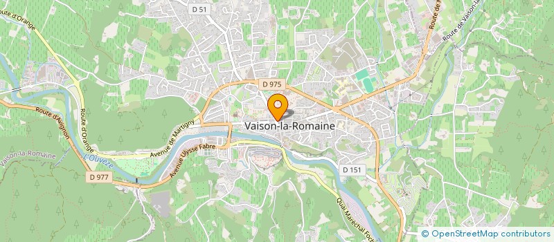 localisation de l'entreprise SAMBO-MA à VAISON-LA-ROMAINE