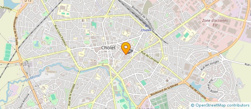 localisation de l'entreprise SAMBODY STORE à CHOLET