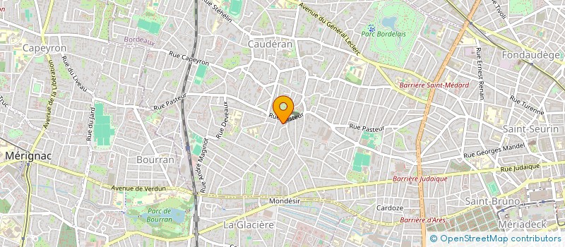 localisation de l'entreprise SAMBRACITAINE  BORDEAUX