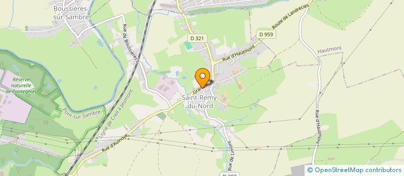 localisation de l'entreprise SAMBRE GESTION à BEAUFORT