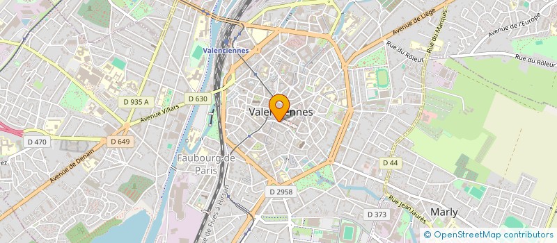 localisation de l'entreprise SAMBRE HIFI à VALENCIENNES