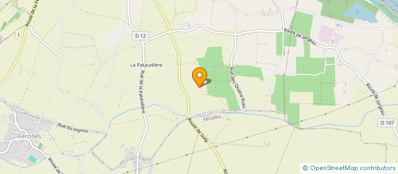 localisation de l'entreprise SAMC DE QUEIROZ SARL à JARGEAU