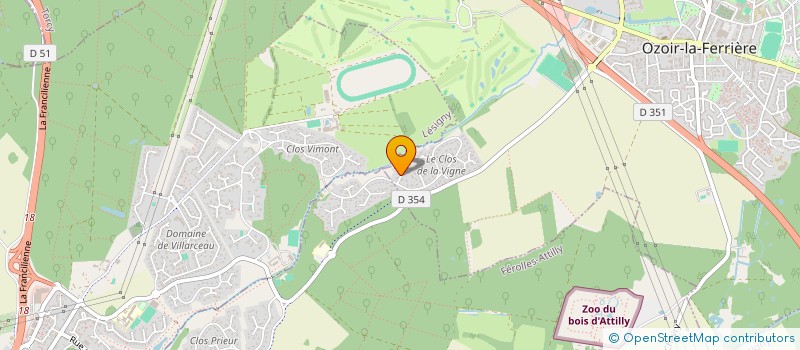 localisation de l'entreprise SAMC HOLDING  OZOIR-LA-FERRIERE