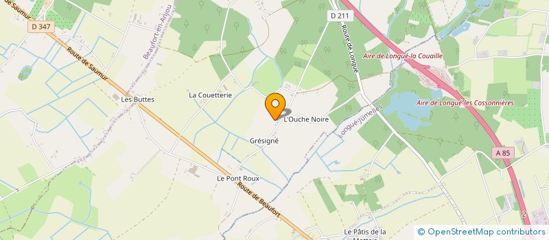 localisation de l'entreprise SAMCEL à BRISSAC LOIRE AUBANCE